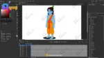 Kid Krishna - Professional 2D Rigged Character for Adobe Animate (with Lip Sync and eyeblink) - Image 3