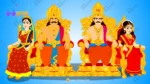 Royal Indian King & Queen Character Set – 4 Rigged Royals for Adobe Animate CC (Mythology Kit)