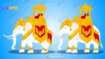 Airavath Hathi – Royal White Elephant (Indra’s Vehicle) for Adobe Animate