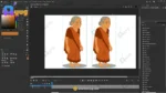 Amrika (Aam Wali) – Old Fruit Seller Woman for Adobe Animate - Image 2