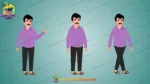 25 Indian Human Character Mega Bundle - 2D Animation - Image 31