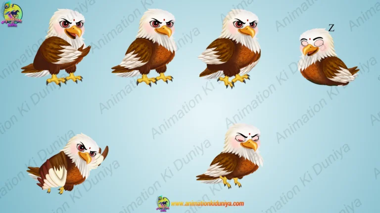 Eagle ( Chill ) Cartoon Character