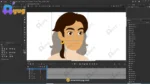 Julfidar (Long Haired Village Boy) – Fully Rigged Gwal Bal Character for Adobe Animate - Image 6