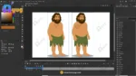 Junglie Aadmi (Tribal Man) – Fully Rigged Character with Leaf Skirt for Adobe Animate - Image 5