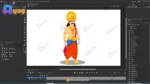 Royal King (Raja) – Ancient India Maharaja Character with Golden Crown - Image 9