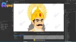 Royal King (Raja) – Ancient India Maharaja Character with Golden Crown - Image 7