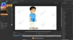 Kishor (Village Boy) – Fully Rigged Kid Character in Blue Kurta - Image 6