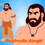 Pahalvan Singh (Village Wrestler) – Muscular Bodybuilder Character for Adobe Animate