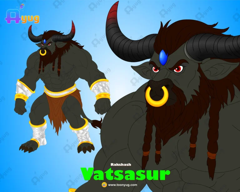 Vatsasur (Bull Demon) – Muscular Beast Villain with Horns (Fully Rigged)