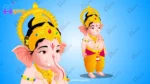Little Ganesh / Bal Ganesha Character – Fully Rigged for Adobe Animate CC (Mythology Asset)