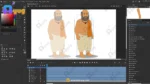 Meghu Kaka (Village Elder) – Bald Man with Grey Beard for Adobe Animate - Image 2