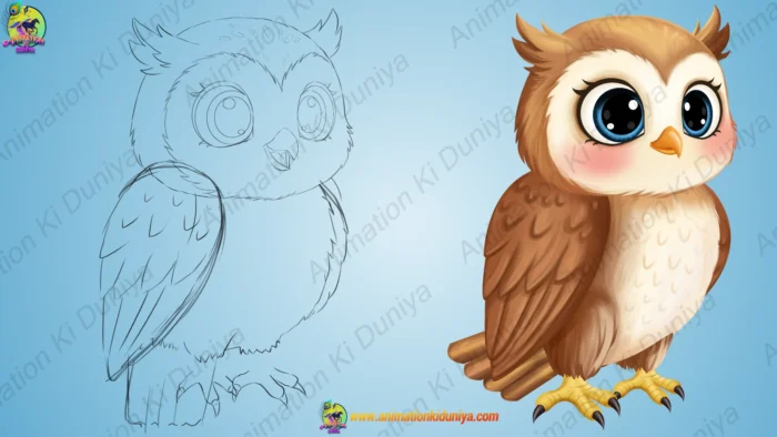 Cute Cartoon Owl Character Sheet – 2D Rigged Bird for Adobe Animate ...