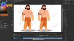 Pahalvan Singh (Village Wrestler) – Muscular Bodybuilder Character for Adobe Animate - Image 6