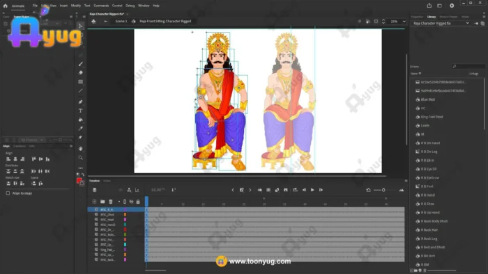 Warrior King (Raja) – Armored Prince Character with Golden Kavach ...