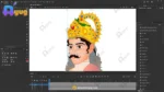 Warrior King (Raja) – Armored Prince Character with Golden Kavach - Image 9