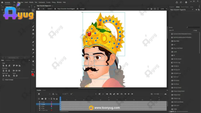 Warrior King (Raja) – Armored Prince Character with Golden Kavach ...