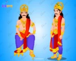 Warrior King (Raja) – Armored Prince Character with Golden Kavach - Image 6