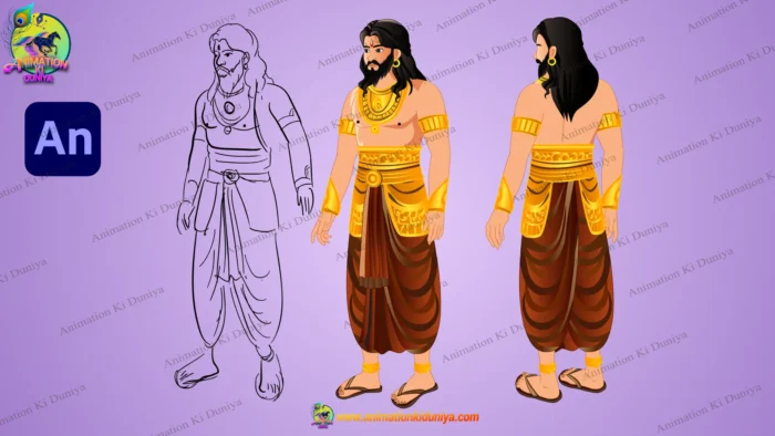 Professional 2D Rajkumar Character | Animation Ki Duniya | Story Ke ...