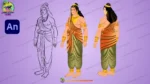 Professional 2D Prince ( Rajkumar ) Character for Animation | Animation Ki Duniya Assets - Image 3