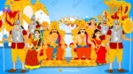 Ultimate Rajshahi Kingdom Mega Bundle – Royals, Army, Elephant & Chariot (Rigged for Animate CC)
