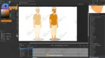Ramdas (Common Villager) – Man in Orange Kurta & Turban for Adobe Animate - Image 3