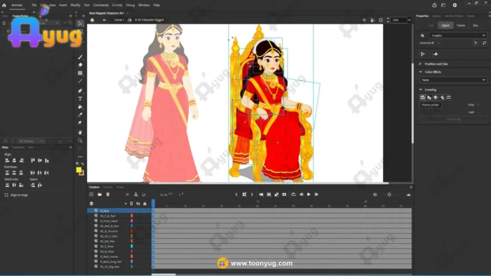 Beautiful Royal Rani (Queen) – Indian Bride Character in Red Saree ...
