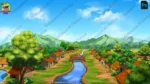 30 Mega 2D Animation Background Bundle - Complete Story Kit (Palace, Hospital, School, Market) - Image 53