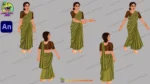 25 Indian Human Character Mega Bundle - 2D Animation - Image 3
