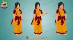 25 Indian Human Character Mega Bundle - 2D Animation - Image 33