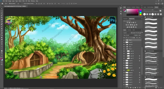 30 Mega 2D Animation Background Bundle – Complete Story Kit (Palace ...