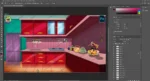 Professional 2D Interior Backgrounds for Cartoon Videos (9 Fully Layered PSD) - Image 22