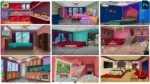Professional 2D Interior Backgrounds for Cartoon Videos (9 Fully Layered PSD)