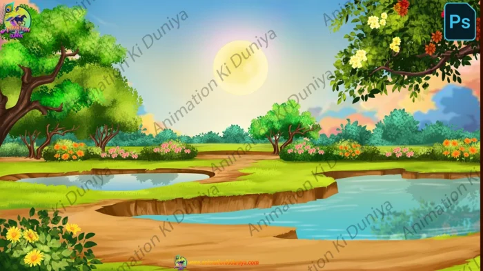 30 Mega 2D Animation Background Bundle – Complete Story Kit (Palace ...