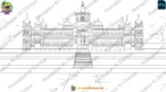 Royal Indian Palace (Rajmahal) PSD Background Bundle - 9 Premium Scenes - Image 20