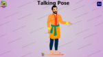 Young Indian Man Character Design - 2D Vector Rigged Action Asset - Image 6