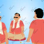 Village Motu Halwai (Sweet Seller) Animated Human Character