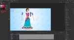 Village King's Rani Daughter Animated Human Character - Image 2