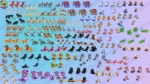 46 Animals & Birds Mega Bundle - 2D Animated Characters for Cartoons