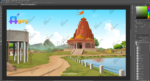 10 Indian Village Moral Story PSD Pack High Quality Background - Image 9
