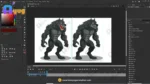 Savage Black Werewolf / Bheriya Rakshas – Fully Rigged for Adobe Animate CC - Image 4