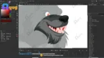Savage Black Werewolf / Bheriya Rakshas – Fully Rigged for Adobe Animate CC - Image 5