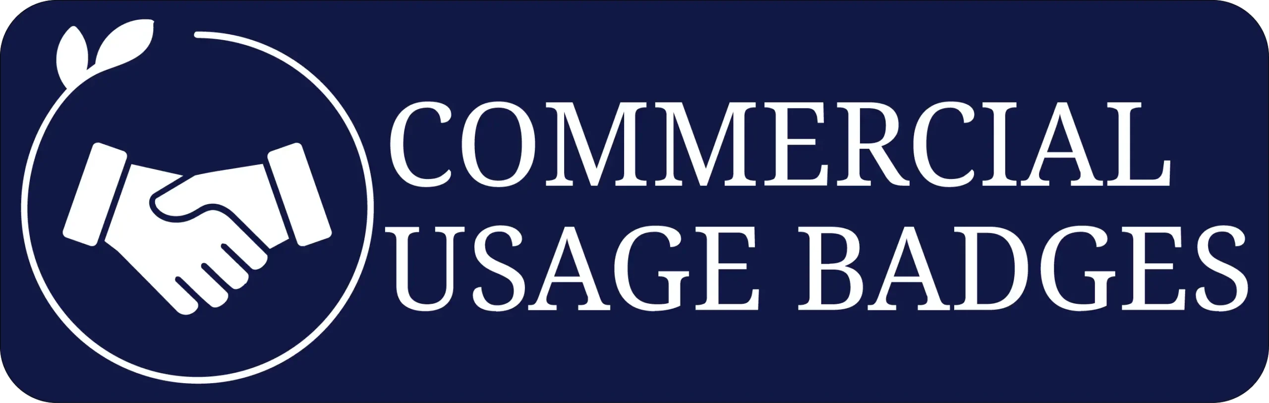 Commercial Usage Badges