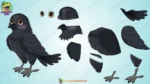 21+ Animated Cartoon Birds Bundle - Editable Adobe Animate - Image 10
