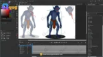 Evil Blue Goblin / Dark Forest Demon – Fully Animated & Rigged for Adobe Animate CC - Image 4