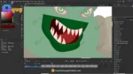 Evil Green Monster / Goblin Warrior – Fully Rigged for Adobe Animate CC - Image 3