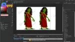 Evil Green Spirit / Chudail Character – Fully Rigged for Adobe Animate CC - Image 2