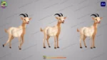 2D Animated Goat Character Pack for Village & Moral Stories - Image 4