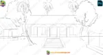 Traditional Indian Village Storehouse (Godam) 2D Animation Background - Image 2