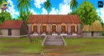 Traditional Indian Village Storehouse (Godam) 2D Animation Background
