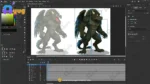 Gryphon Warrior / Garuda Rakshas – Fully Animated & Rigged for Adobe Animate CC - Image 7